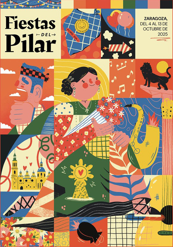 cartel fiestas del pilar 2025