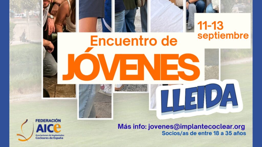 ¡Encuentro de jóvenes en Lleida! Del 11 al 13 de Septiembre