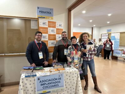 SADAP (Asociación de Personas con Discapacidad Auditiva Postlocutiva en Salamanca) visitó nuestro stand
