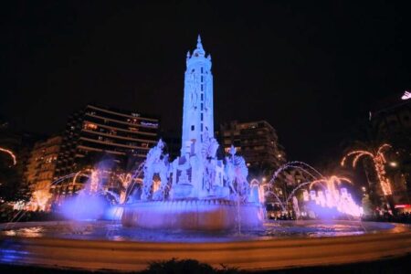 Fuente Plaza de Los Luceros (Alicante)
